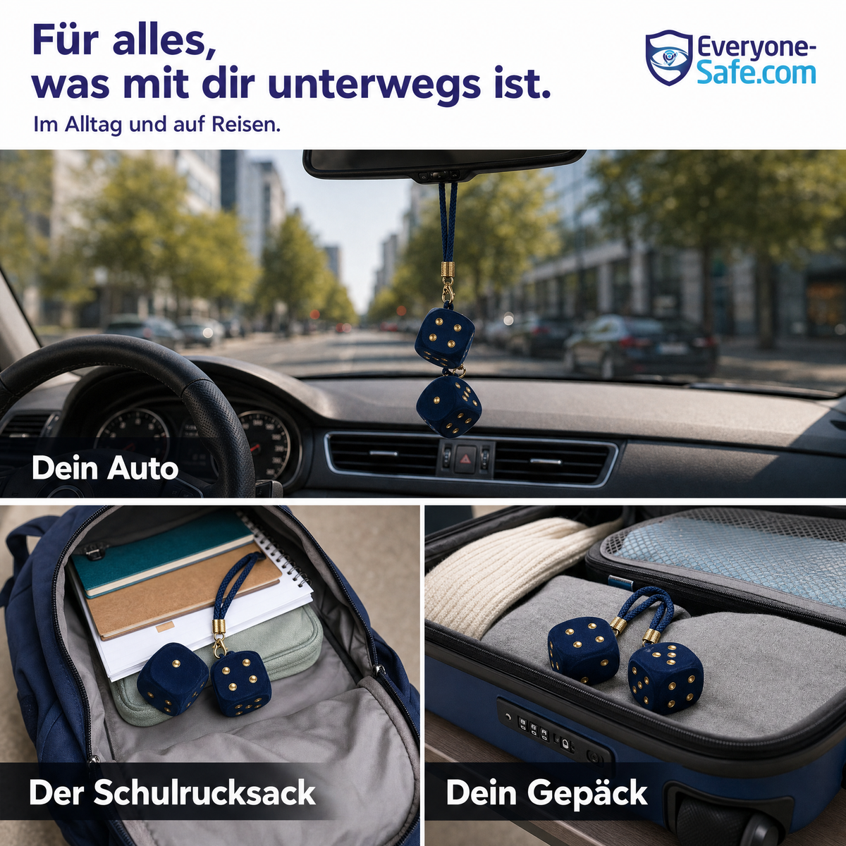 GPS Safety Dice